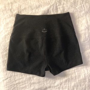 Spacedye All For Run Shorts from Beyond Yoga